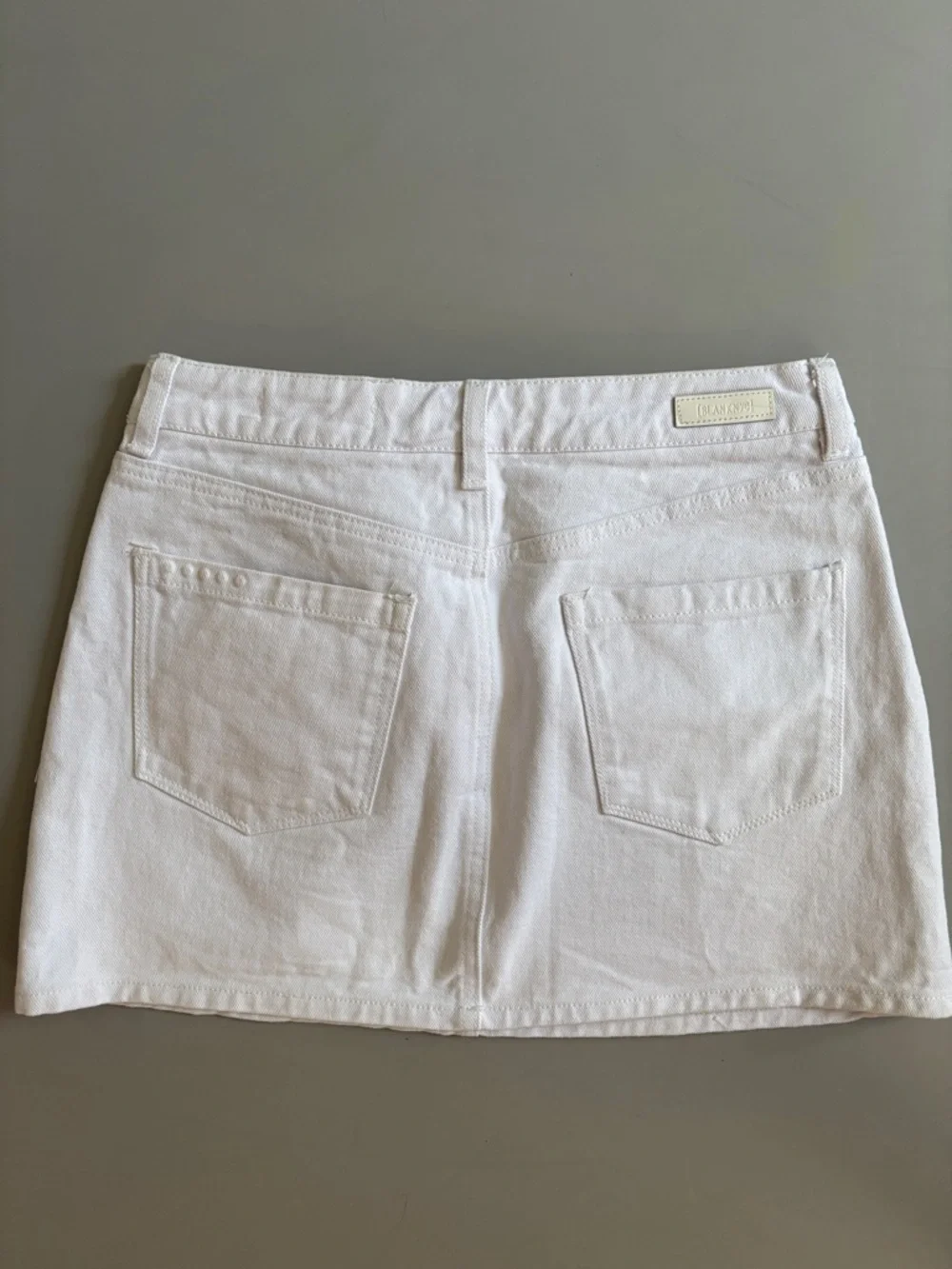 Blank NYC White Mini Skirt